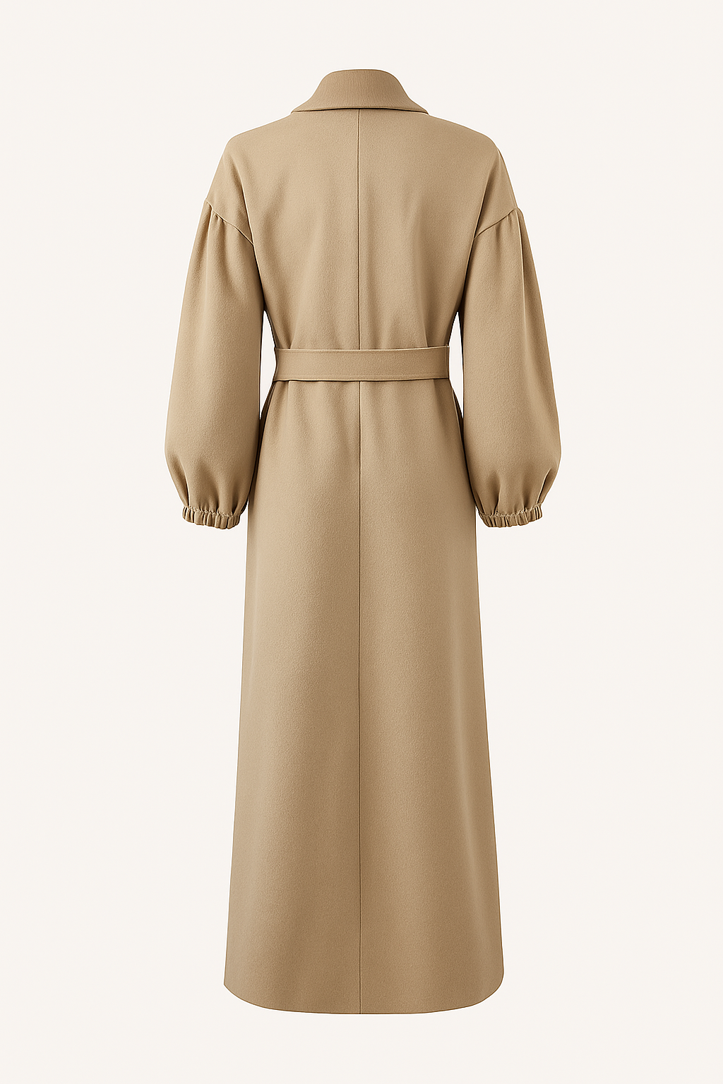 Eleganter Longcoat Camel