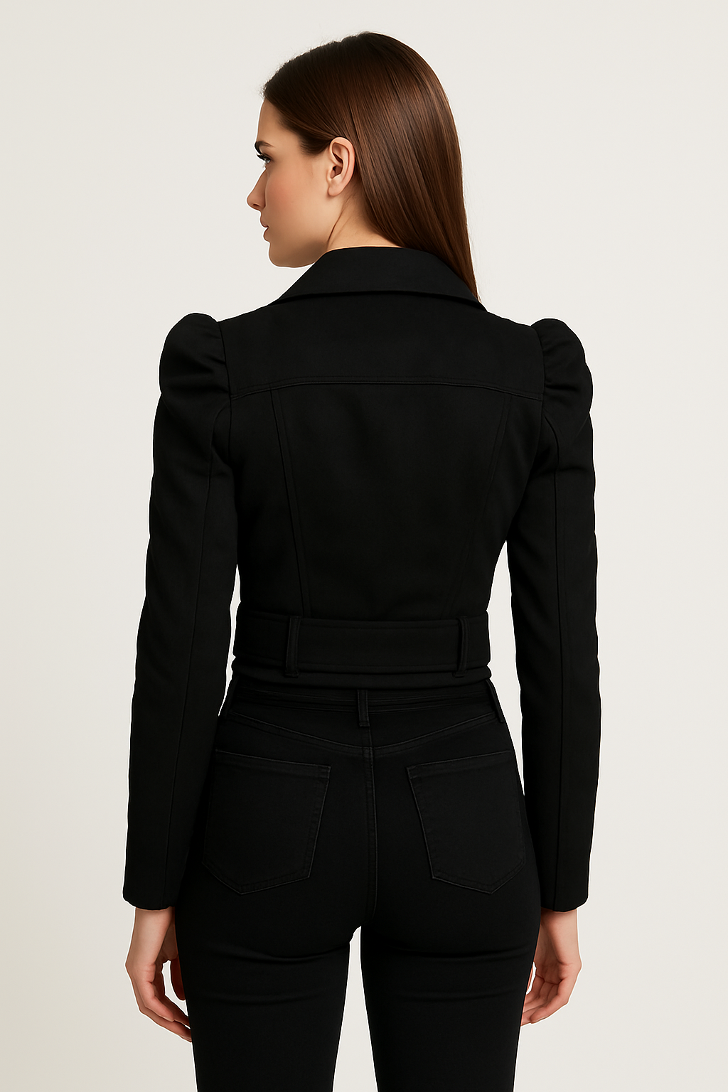 Elegante Kurzjacke Black